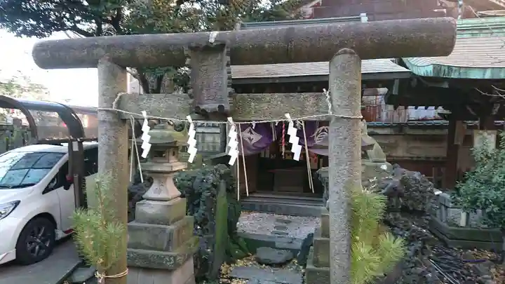小野照崎神社の鳥居
