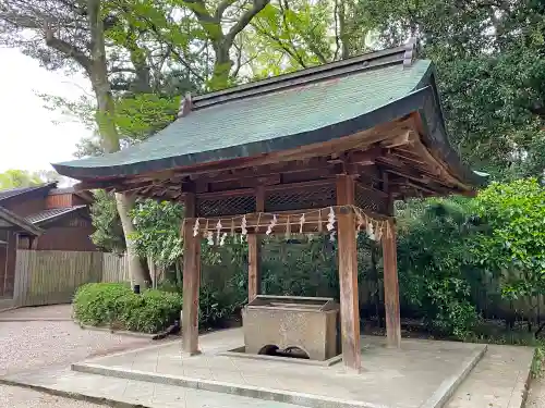 津八幡宮の手水舎