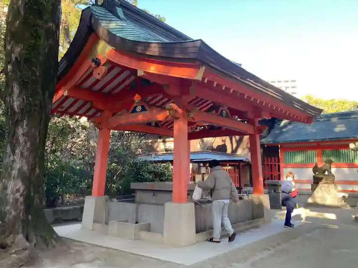 住吉神社の手水舎