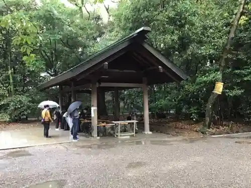 熱田神宮の手水舎