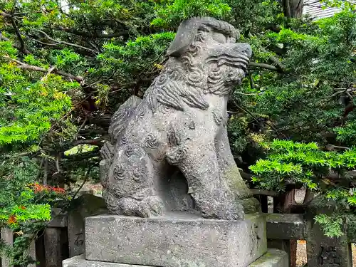 石狩八幡神社の狛犬