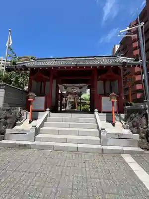 仙台大神宮の山門・神門