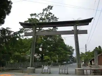 阿蘇神社の鳥居