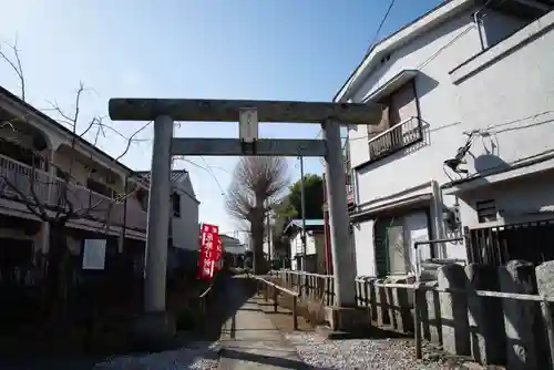 日吉八王子神社の鳥居