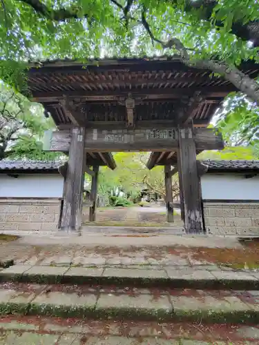 崇真寺(開運犬り切不動尊)の山門