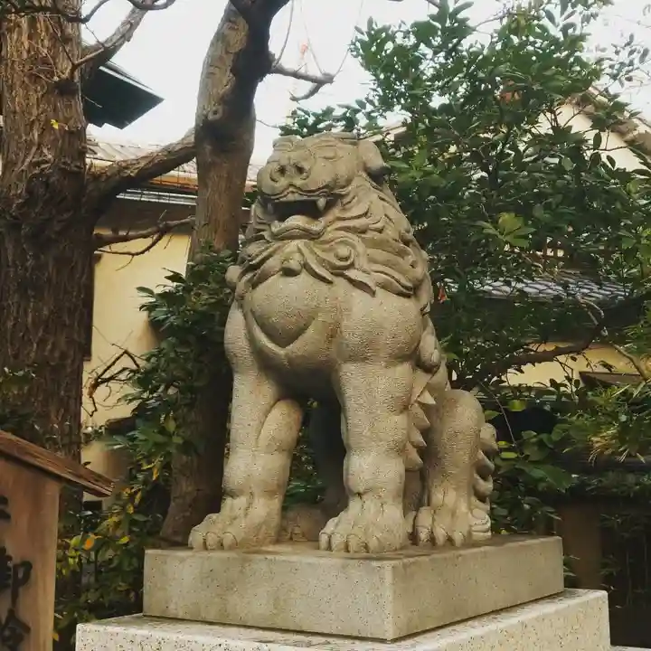 榊神社の狛犬