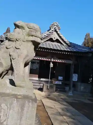 伏木香取神社の狛犬