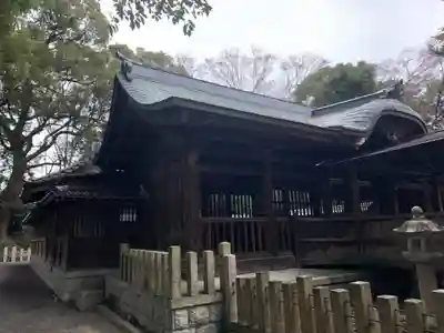 布智神社(本甲)の本殿・本堂