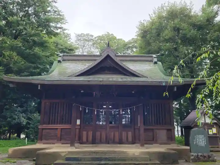 上町氷川神社の本殿・本堂