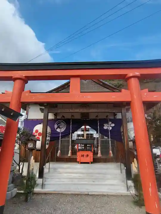 多度稲荷神社の鳥居