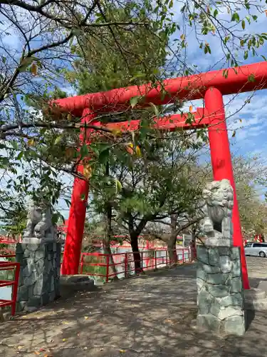 御嶽山 白龍神社の鳥居