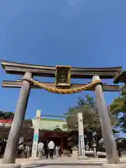 綱敷天満宮の鳥居