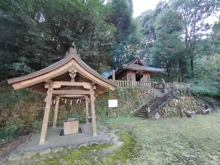 大森神社の手水舎