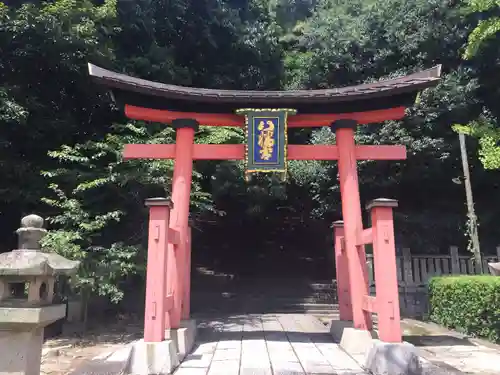 福山八幡宮の鳥居