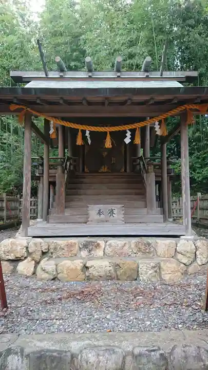 初生衣神社の本殿・本堂