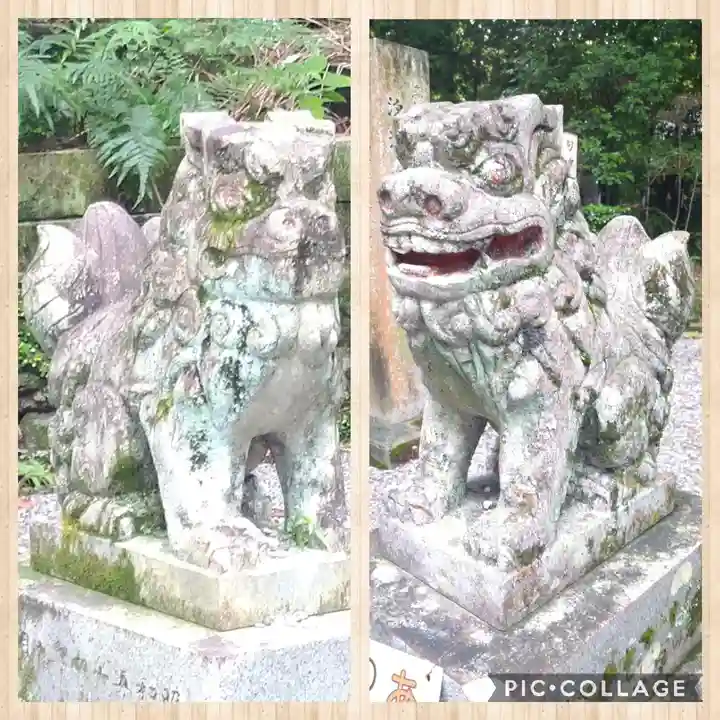 潮江天満宮の狛犬