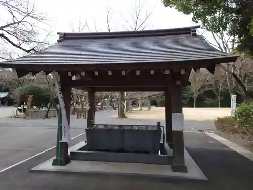 靜岡縣護國神社の手水