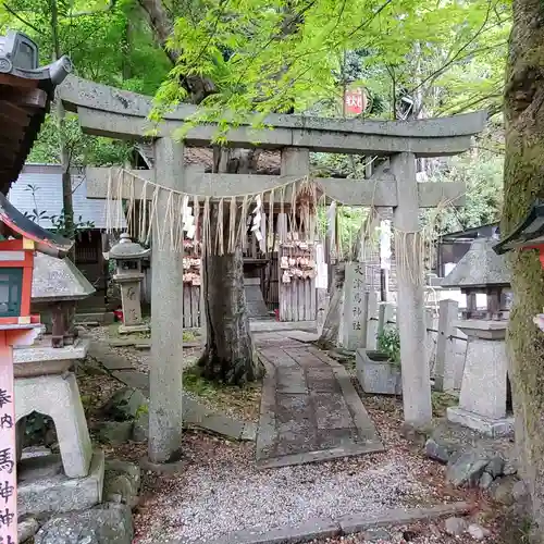 長等神社の鳥居