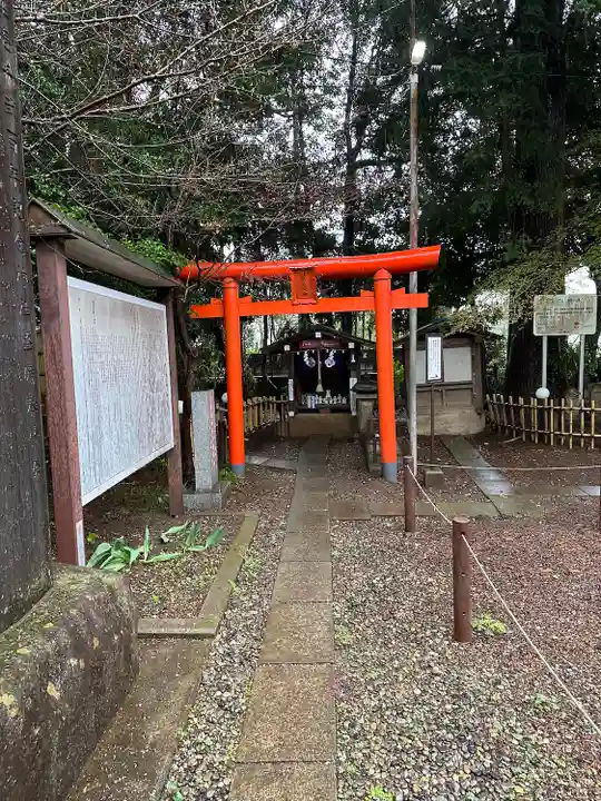 畑子安神社の鳥居
