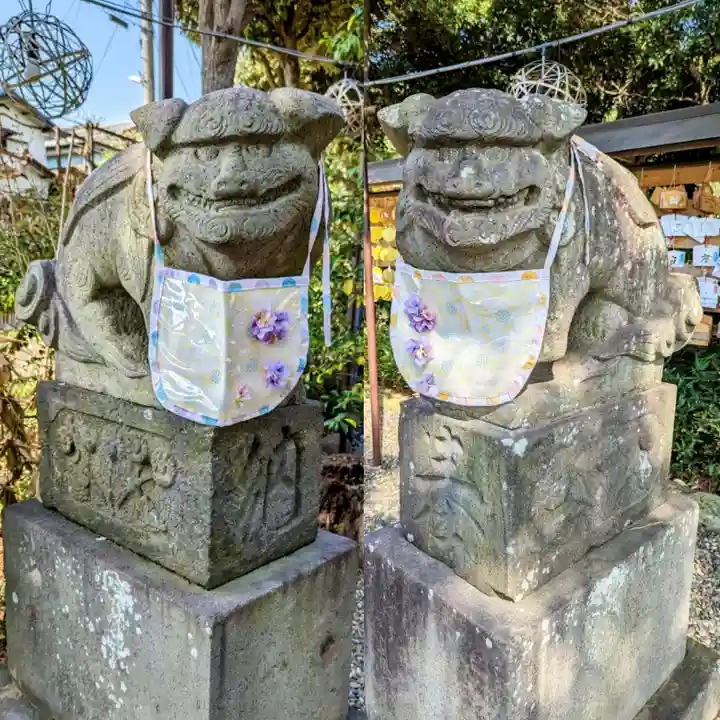 菊田神社の狛犬
