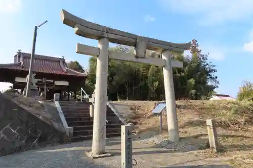 築地神社の鳥居