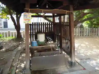 河堀稲生神社の手水舎