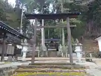 神明神社の鳥居