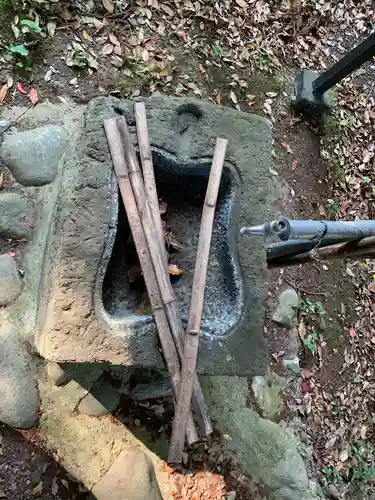 奥野神社の手水舎