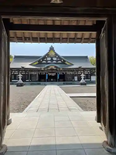 秋田県護國神社の本殿