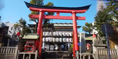 京濱伏見稲荷神社の鳥居