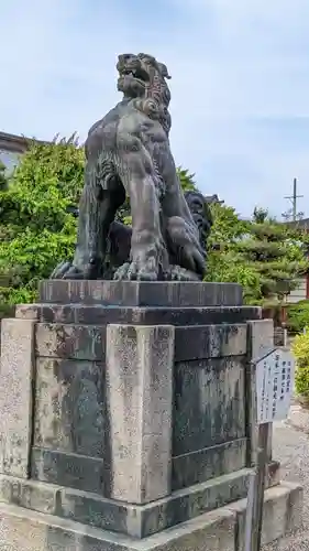 結城神社の狛犬