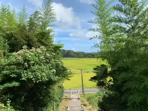 皇産靈神社の景色