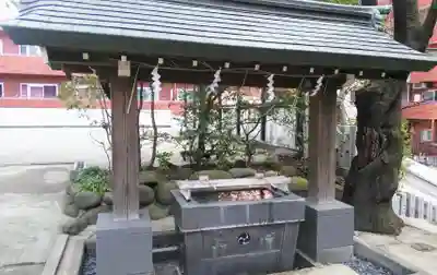 御田八幡神社の手水舎