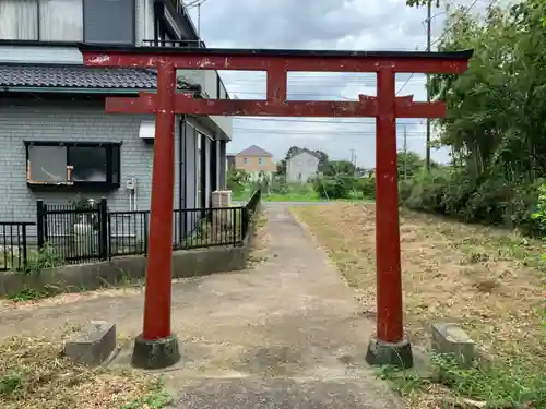 稲荷神社の鳥居