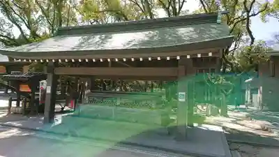 筥崎宮の手水舎