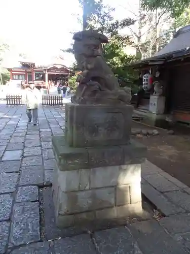 武蔵野八幡宮の狛犬