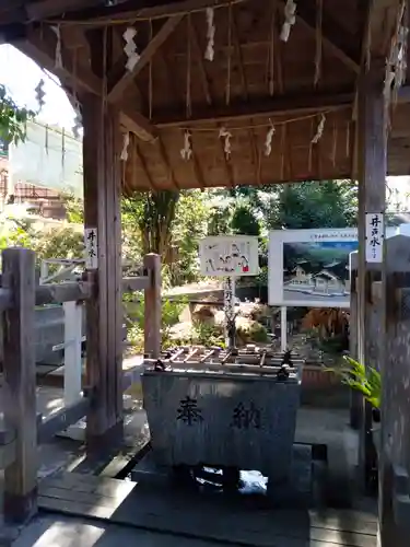 思金神社の手水舎