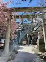 元三島神社の鳥居