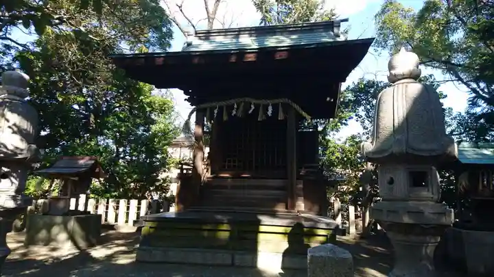 八王子社の本殿・本堂