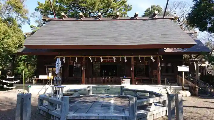 安久美神戸神明社の本殿・本堂