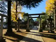 品川神社の鳥居