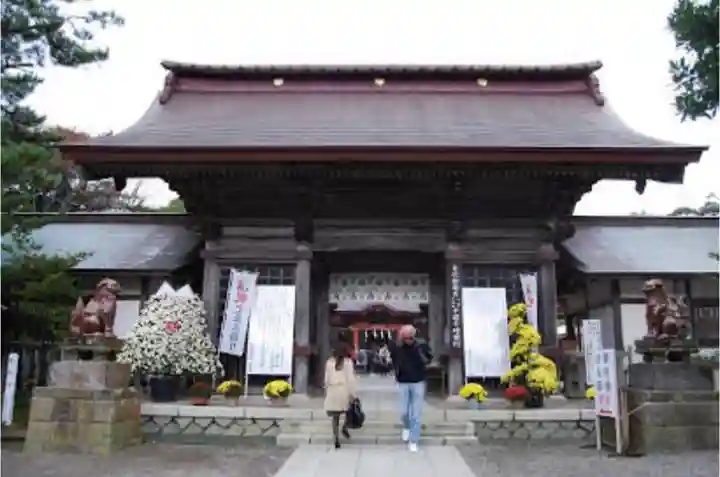 大洗磯前神社の山門・神門