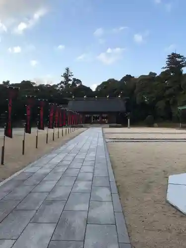 松江護國神社の本殿