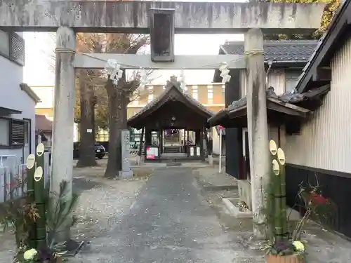 天神社（余坂天神社）の鳥居