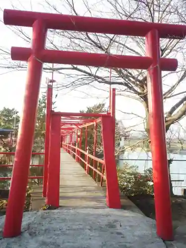 御嶽山 白龍神社の鳥居