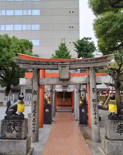 今益稲荷神社の鳥居