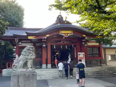 旗岡八幡神社の本殿・本堂