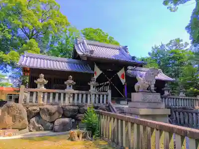 神明社(開明神明郭)の本殿・本堂