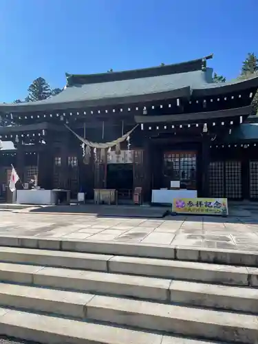 茨城縣護國神社の本殿・本堂
