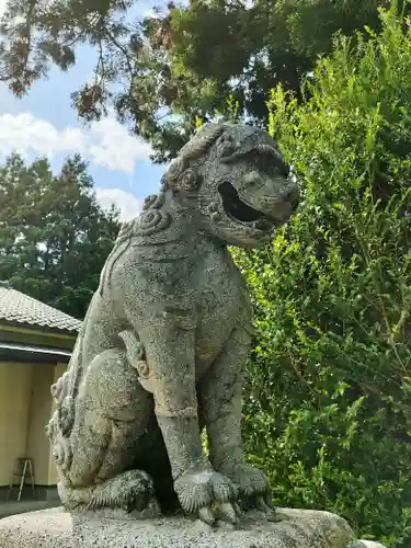 楢葉八幡神社の狛犬